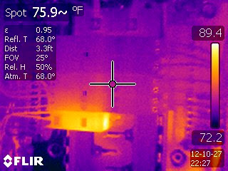 Electrical thermal image